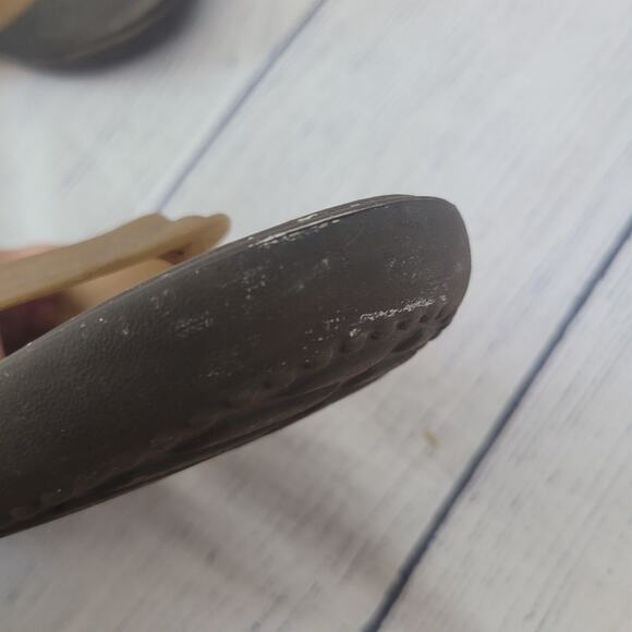 Crocs Size 9 Women's Flip-Flop Wedge Heel Sandals Beach Pool Comfort Lightweight - Picture 7 of 8